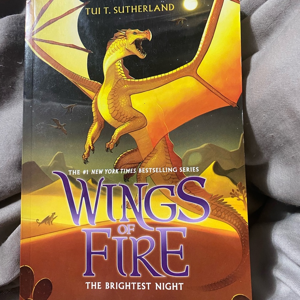 Scholastic Wings of Fire Book - Orange and‎ Yellow Cover-NWOT
